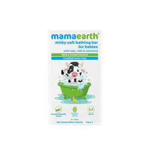 Mamaearth Milky Soft Bathing Bar for Babies 