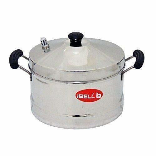 Stainless Steel Idly Cooker With 4 Idly Plates - Distacart