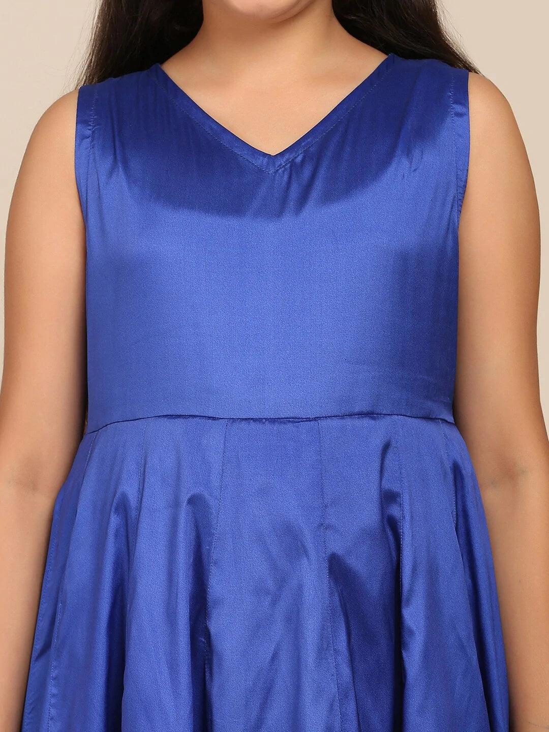 NOZ2TOZ Blue Floral Maxi Gown Dress For Girls - Distacart