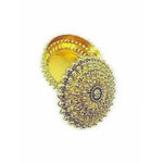 Thumbnail for Golden - Decorative Organza Potli Basket (Pack Of 6) - Distacart