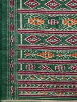 Thumbnail for Saree Mall Magenta & Green Printed Bhagalpuri Saree - Distacart