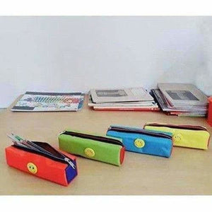 Bright Colour Multipurpose Smiley Pen Pencil Pouch Case - Distacart