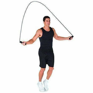 Fitness Jumping Skipping Rope - Black Color - Distacart