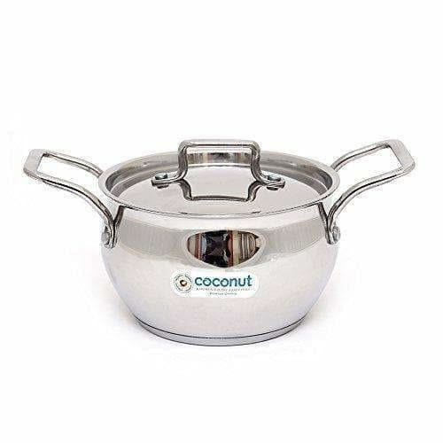 Stainless Steel Handi with Lid - Distacart