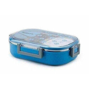 Stainless Steel School Lunch Box with Transparent Lid - Distacart