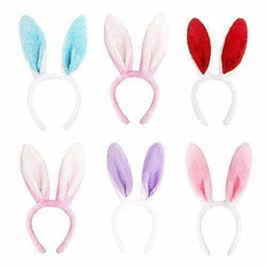 Genie Return Gift for Birthday Party Cute Rabbit/Bunny Ear Hairband for Kids Hair Accessories Hairband/Headband for Girls Pink Headband/ Hairband - Distacart