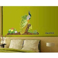 Thumbnail for Multicolor - Decals Design Peacock Bird Wall Sticker - Distacart