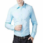 Thumbnail for Men's Cotton Solid Full Sleeve Shirts - Distacart