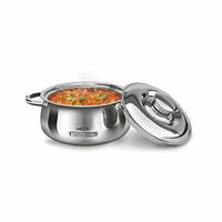 Thumbnail for Stainless Steel Casserole - Silver - Distacart