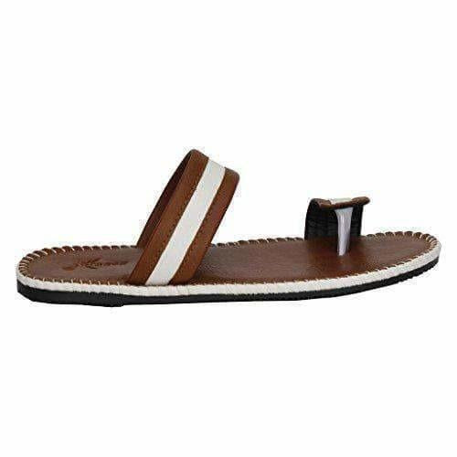 Men's Leather Slippers - Distacart