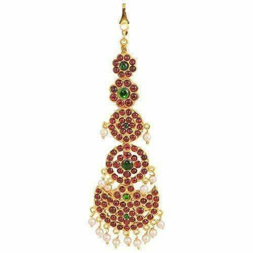 Gold Plated 5 Step Mang Tika - Distacart