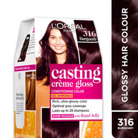 Thumbnail for L'Oreal Paris Casting Creme Gloss Conditioning Hair Color - 316 Burgundy - Distacart
