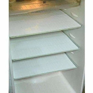 Refrigerator Drawer Mat 6 Piece Set - White Color - Distacart