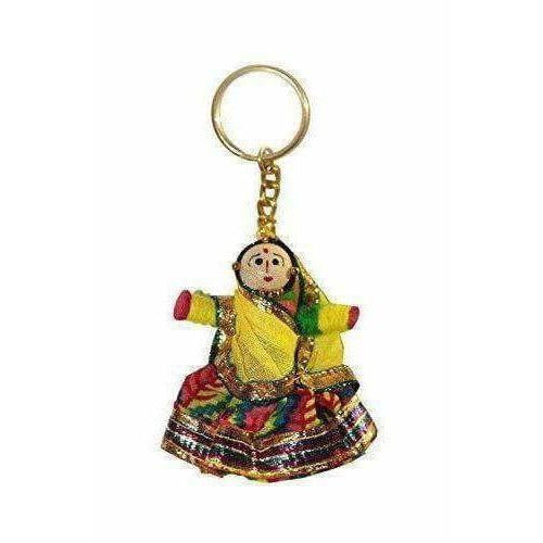description puppet key chain 1 pair a beautiful piece of rajasthani