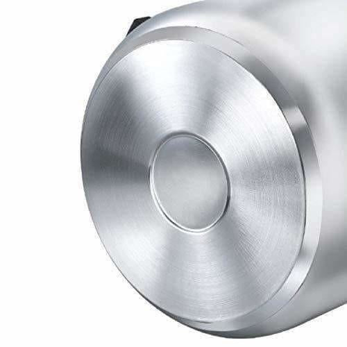 Prestige Deluxe Alpha Stainless Steel Deep Pan Pressure Cooker, 5 Litres, Silver - Distacart