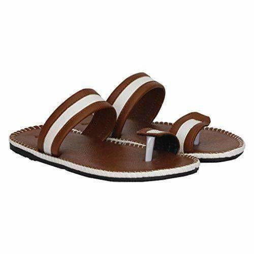 Men's Leather Slippers - Distacart