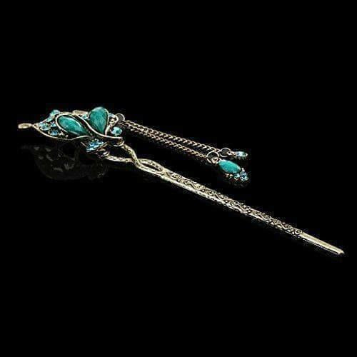 Colourful Rhinestone Hair Pin - Distacart