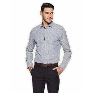 Men's Plain Regular Fit Formal Shirt - Distacart