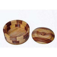 Thumbnail for Brown Color - Wooden Casserole - Distacart