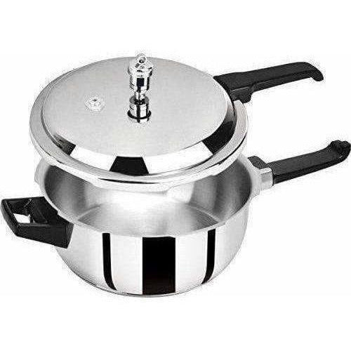 Induction Base Stainless Steel Pressure Cooker - Distacart