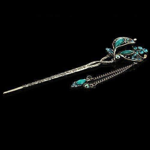 Colourful Rhinestone Hair Pin - Distacart