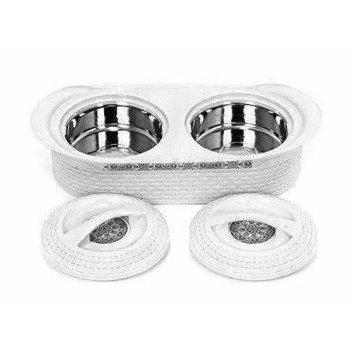 Cello Insulated Wicker Twin Hot Pot - Distacart