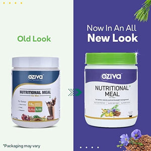 OZiva Nutritional Meal For Men Old pack vs New Pack
