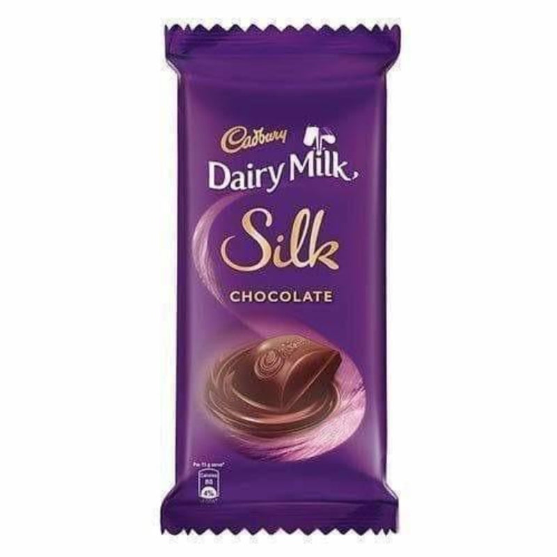 Cadbury Dairy Milk Silk Chocolate Bar, 60 gm ( Pack of 8) - Distacart