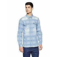 Thumbnail for Lee Men's Checkered Regular Casual Shirt - Distacart