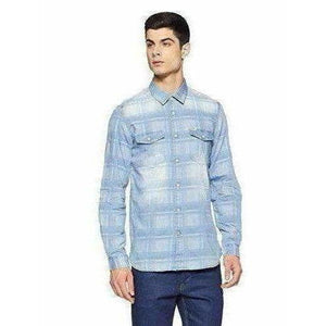 Lee Men's Checkered Regular Casual Shirt - Distacart