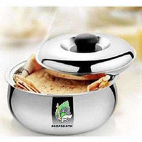 Thumbnail for Stainless Steel Chapati Box/Casserole Set/Bread Container /Hot Pot - Distacart