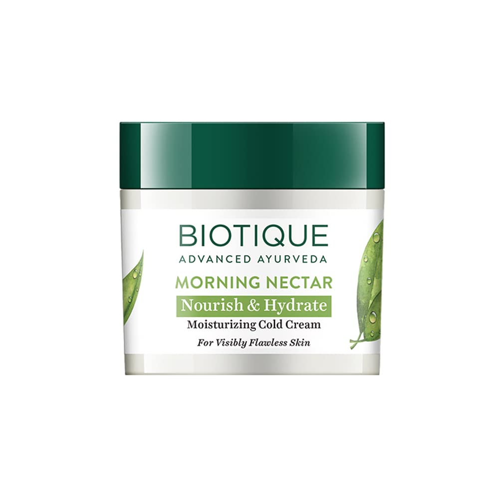 Biotique Advanced Ayurveda Bio Morning Nectar Visibly Flawless Moisturizing Cream - Distacart