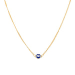 Thumbnail for Gold-Toned Alloy Evil Pendant Necklace - The Pari - Distacart