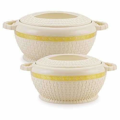 Finish Ivory Gold Casserole- Set of 2 - Distacart