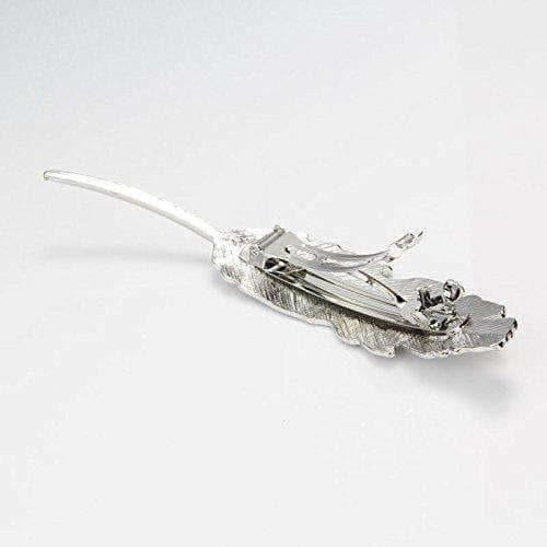 Party Wear & Stylish Metallic Leafy Hair Clip - Distacart