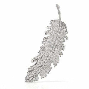 Party Wear & Stylish Metallic Leafy Hair Clip - Distacart
