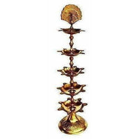 Thumbnail for Pure Brass Diya (Puja Lamp) Hindu Pooja Article - Distacart