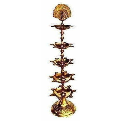 Pure Brass Diya (Puja Lamp) Hindu Pooja Article - Distacart