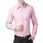 Thumbnail for Men's Cotton Solid Full Sleeve Shirts - Distacart