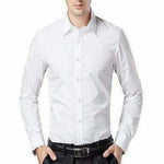 Thumbnail for Men's Cotton Solid Full Sleeve Shirts - Distacart