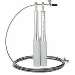 Thumbnail for Kobo Metal Speed Aluminum Jump Rope (Silver) - Distacart