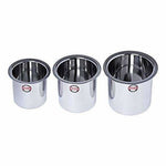 Thumbnail for Stainless Steel Deep Tope  Kolga Set of 3 - Distacart