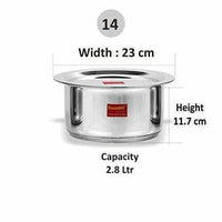 Thumbnail for Stainless Steel Induction Bottom  Friendly Container - Distacart