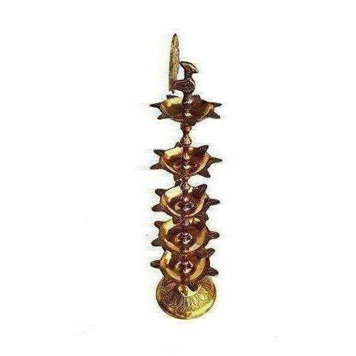 Pure Brass Diya (Puja Lamp) Hindu Pooja Article - Distacart