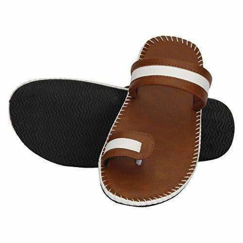 Men's Leather Slippers - Distacart