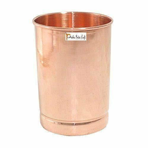 Copper Glass Drinkware -  Set of 6 - Distacart