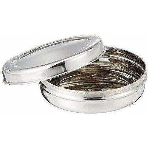 Stainless Steel Canister Set of 3 (Silver) - Distacart