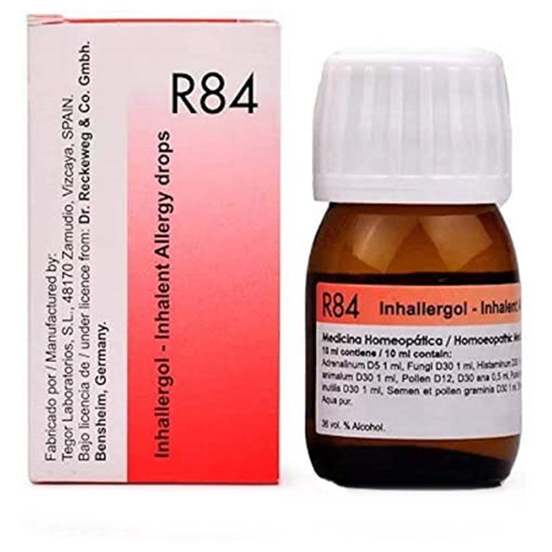 Buy Dr. Reckeweg R84 Inhalent Allergy Drops Online at Best Price