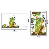Thumbnail for Multicolor - Decals Design Peacock Bird Wall Sticker - Distacart