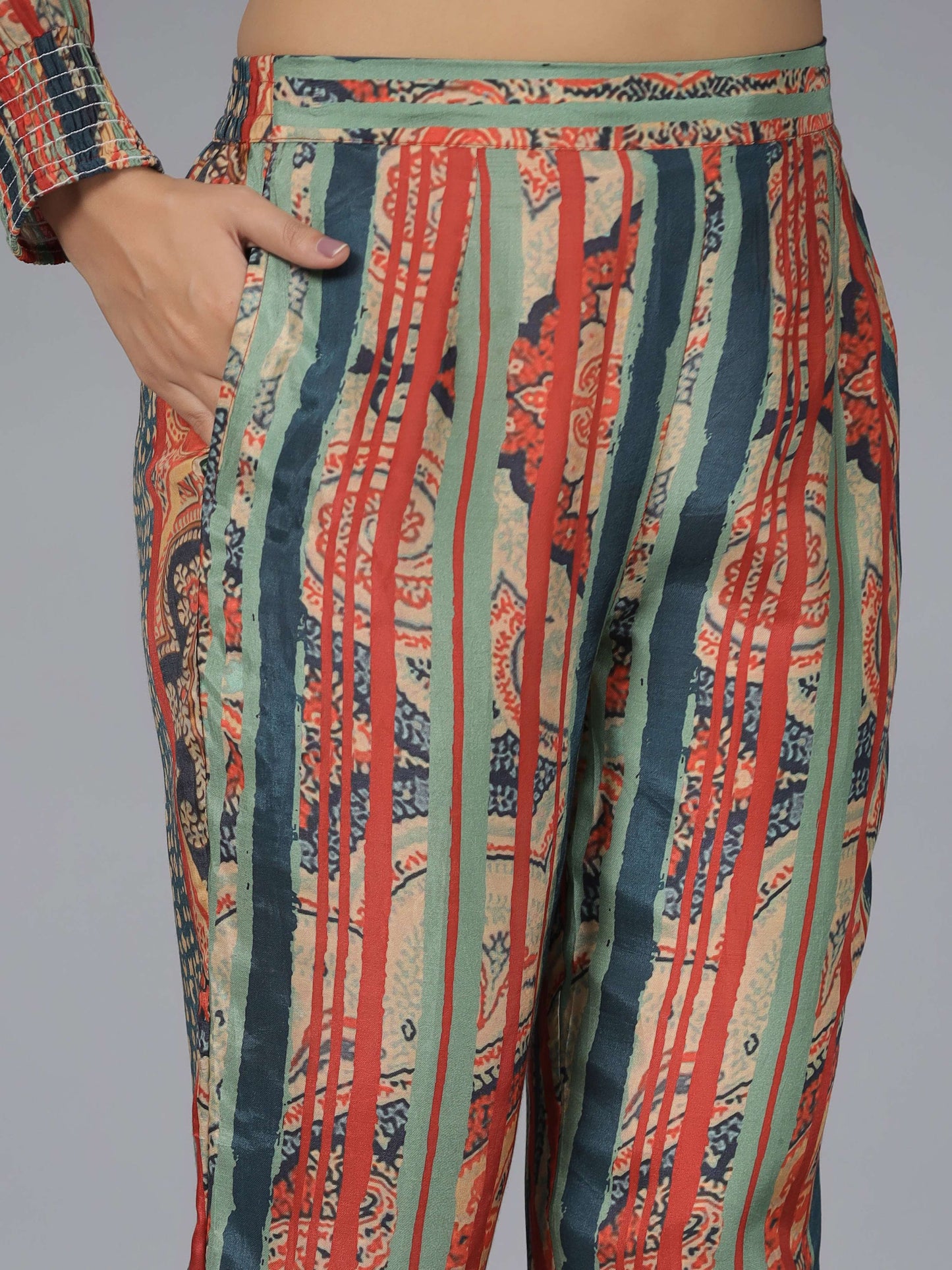 Juniper Women Multi Muslin Printed Clothing Set - Distacart